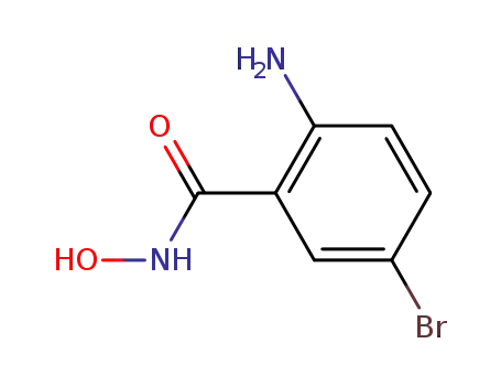 Molecular Structure of 28230-35-5 (2-amino-5-bromo-N-hydroxybenzamide)