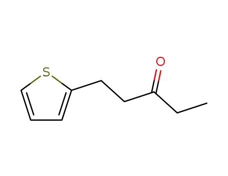 Molecular Structure of 69997-09-7 (3-Pentanone, 1-(2-thienyl)-)