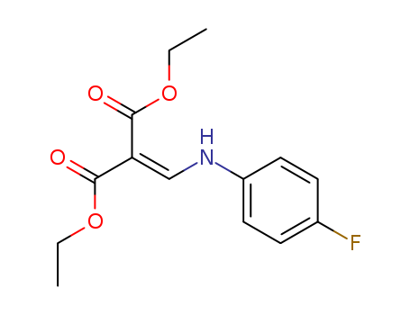 Propanedioic acid,2-[[(4-fluorophenyl)amino]methylene]-, 1,3-diethyl ester
