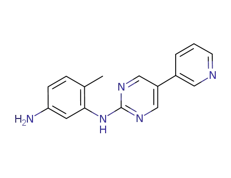 N-(5-amino-2-methylphenyl)-5-(3-pyridyl)-2-pyrimidinamine