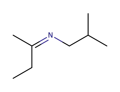 Molecular Structure of 120343-42-2 (1-Propanamine, 2-methyl-N-(1-methylpropylidene)-)