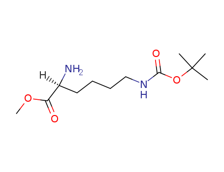 (S)-methyl 2-amino-6-(tert-butoxycarbonylamino)hexanoate