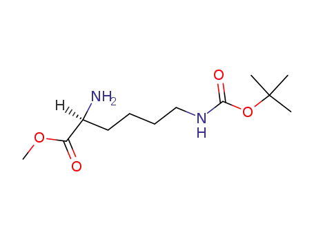 (S)-methyl 2-amino-6-(tert-butoxycarbonylamino)hexanoate