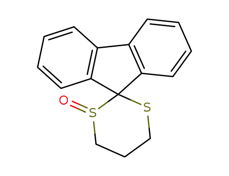 Molecular Structure of 98174-79-9 (2,2-Diphenylen-1,3-dithian-1-oxid)