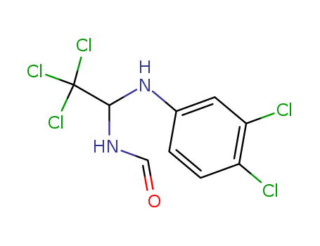 Formamide,N-[2,2,2-trichloro-1-[(3,4-dichlorophenyl)amino]ethyl]-