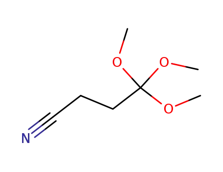 Molecular Structure of 133871-50-8 (4,4-Trimethoxysuccinonitrile)