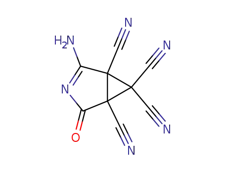 3-Azabicyclo[3.1.0]hex-2-ene-1,5,6,6-tetracarbonitrile, 2-amino-4-oxo-