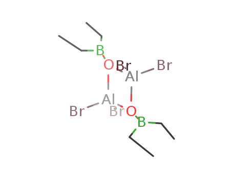 {(dibromoaluminooxy)diethylborane}2