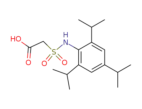 (2,4,6-Triisopropylphenylsulfamoyl)-acetic Acid