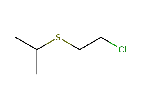 Molecular Structure of 4303-41-7 (2-CHLOROETHYL ISOPROPYL SULFIDE)