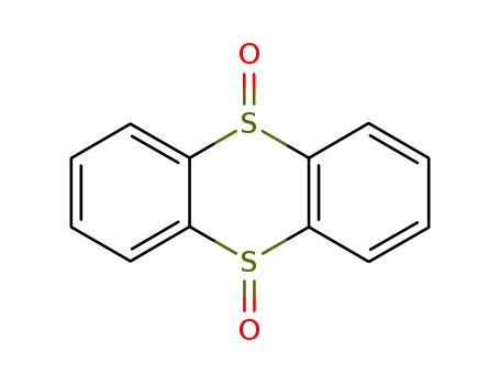 Molecular Structure of 951-02-0 (Thianthrene, 5,10-dioxide)