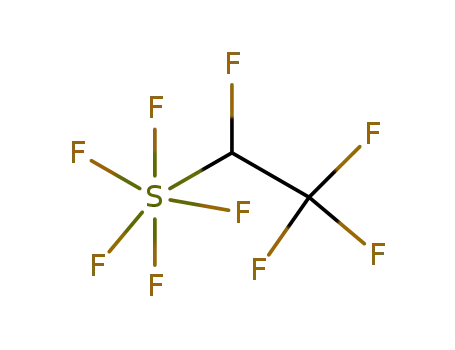 pentafluoro-(1,2,2,2-tetrafluoro-ethyl)-λ<sup>6</sup>-sulfane