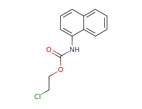 1-Naphthalenecarbamic acid, 2-chloroethyl ester