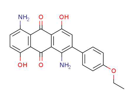9,10-Anthracenedione,1,5-diamino-2-(4-ethoxyphenyl)-4,8-dihydroxy-