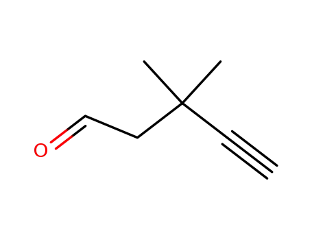 Molecular Structure of 35849-64-0 (4-Pentynal, 3,3-dimethyl-)