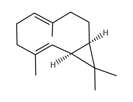 Molecular Structure of 24703-35-3 (bicyclogermacrene,(+)-bicyclogermacrene)