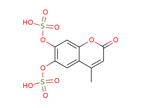 4-METHYL-6,7-BIS(SULFOXY)-2H-1-BENZOPYRAN-2-ONE 이나트륨염 삼수화물
