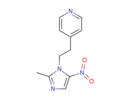 Pyridine,4-[2-(2-methyl-5-nitro-1H-imidazol-1-yl)ethyl]-