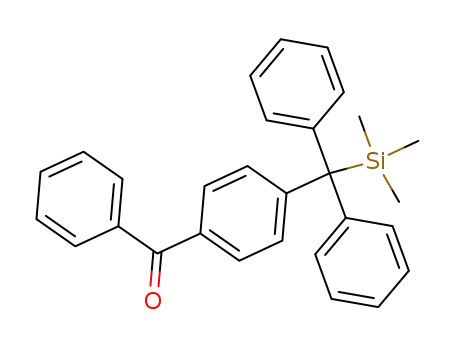 {4-[Diphenyl(trimethylsilyl)methyl]phenyl}(phenyl)methanone