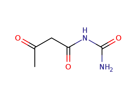 Molecular Structure of 763-57-5 (N-(aminocarbonyl)-3-oxobutyramide)