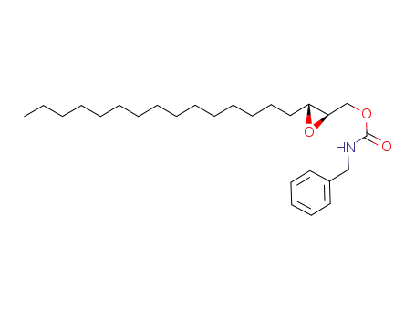Molecular Structure of 97975-08-1 (1-<(N-benzylcarbamoyl)oxy>-trans-2,3-epoxyoctadecane)