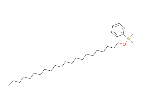 Molecular Structure of 197958-43-3 (docosyloxydimethylphenylsilane)