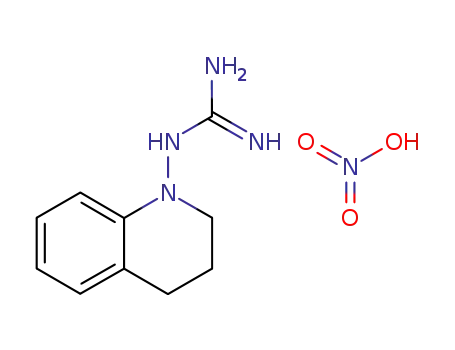 N-(3,4-Dihydro-2H-quinolin-1-yl)-guanidine; compound with nitric acid