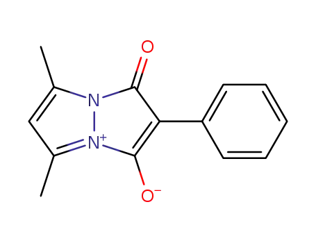 5,7-DIMETHYL-3-OXO-2-PHENYL-3H-PYRAZOLO[1,2-A]PYRAZOL-4-IUM-1-OLATE