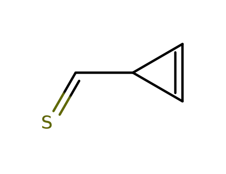 Molecular Structure of 86596-77-2 (cyclopropene-3-thiocarbaldehyde)