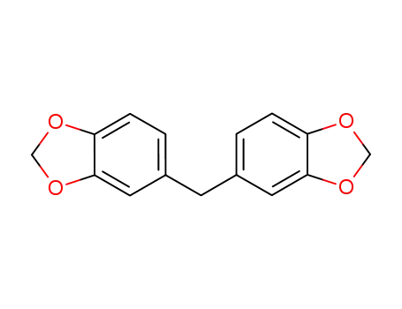 Molecular Structure of 4971-68-0 (1,3-Benzodioxole, 5,5'-methylenebis-)