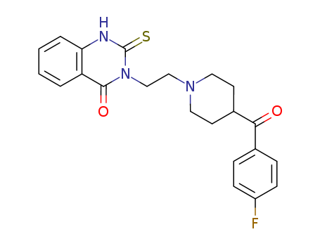 3-[2-[4-(4-fluorobenzoyl)piperidin-1-yl]ethyl]-2-sulfanylidene-1H-quinazolin-4-one