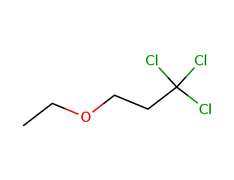 Molecular Structure of 89181-45-3 (1,1,1-trichloro-3-ethoxy-propane)