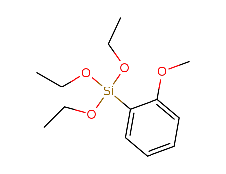 Molecular Structure of 376353-52-5 (Silane, triethoxy(2-methoxyphenyl)-)