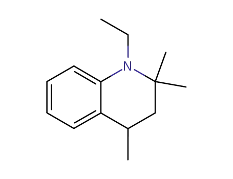 Molecular Structure of 5109-95-5 (1-Ethyl-1,2,3,4-tetrahydro-2,2,4-trimethylquinoline)