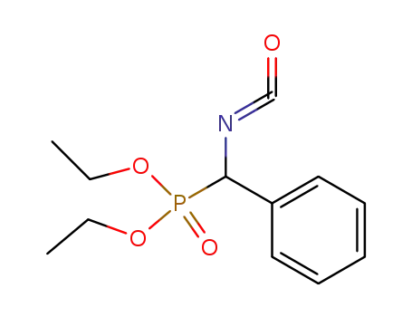 Phosphonic acid, (isocyanatophenylmethyl)-, diethyl ester