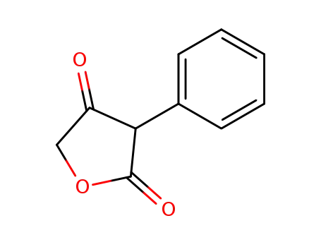 Molecular Structure of 110680-30-3 (2,4(3H,5H)-Furandione, 3-phenyl-)