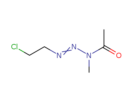 Aceticacid, 2-[(2-chloroethyl)imino]-1-methylhydrazide