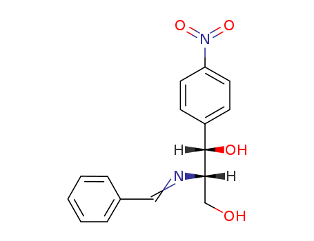 [S(R*,R*)]-2-(benzylideneamino)-1-(4-nitrophenyl)propane-1,3-diol