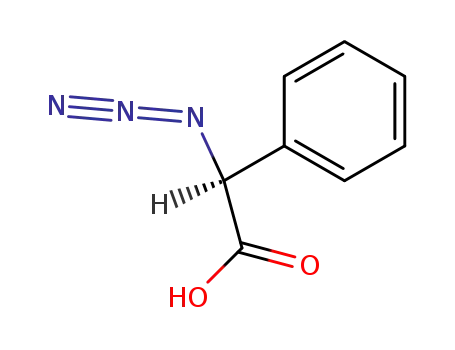 Benzeneacetic acid, a-azido-, (S)-