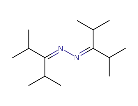 Molecular Structure of 15813-19-1 (3-Pentanone, 2,4-dimethyl-,
[2-methyl-1-(1-methylethyl)propylidene]hydrazone)