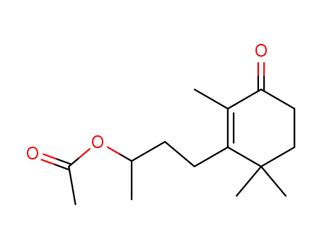 Molecular Structure of 68803-91-8 (4-oxo-5-megastigmen-9-yl acetate)