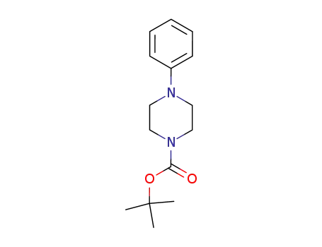 Molecular Structure of 77278-63-8 (TERT-BUTYL 4-PHENYLPIPERAZINE-1-CARBOXYLATE)