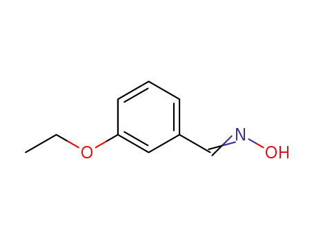Molecular Structure of 90943-37-6 (3-ETHOXY BENZALDEHYDE OXIME)