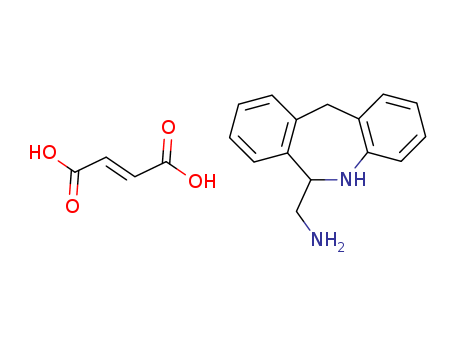 6-Aminomethyl-6,11-dihydro-5H-dibenz[b,e]azepine (E)-2-buten...