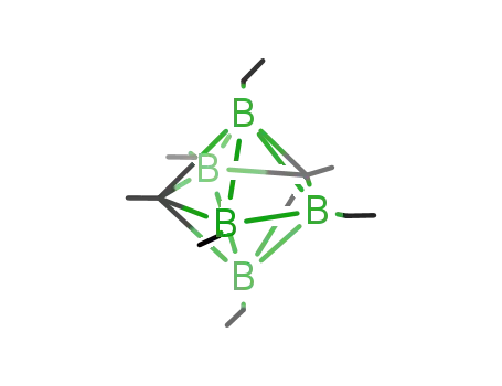 2,4-dimethyl-1,3,5,6,7-pentaethyl-2,4-dicarba-closo-heptaborane<sup>(7)</sup>