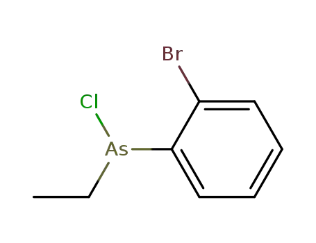 Molecular Structure of 83627-07-0 (C<sub>8</sub>H<sub>9</sub>AsBrCl)