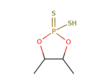 1,3,2-Dioxaphospholane,2-mercapto-4,5-dimethyl-, 2-sulfide cas  695-68-1