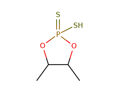Molecular Structure of 695-68-1 (4,5-dimethyl-2-sulfanyl-1,3,2-dioxaphospholane 2-sulfide)