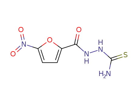 Molecular Structure of 1673-59-2 (2-[(5-nitrofuran-2-yl)carbonyl]hydrazinecarbothioamide)