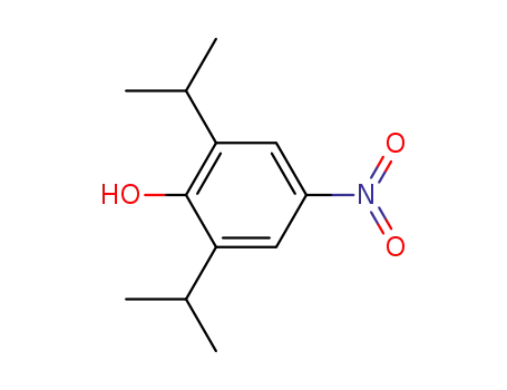 Molecular Structure of 1576-14-3 (4-Nitro Propofol)